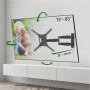 Suport TV plat/curbat de perete cu 2 brate Barkan BM443LP, 13"- 83", Max 50kg, VESA 600x400, negru BARKAN - 3